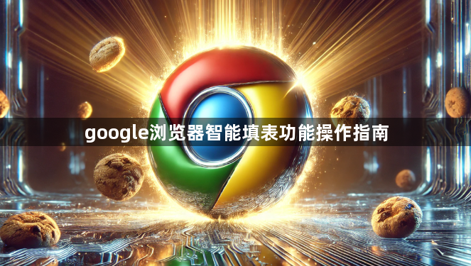 google浏览器智能填表功能操作指南1