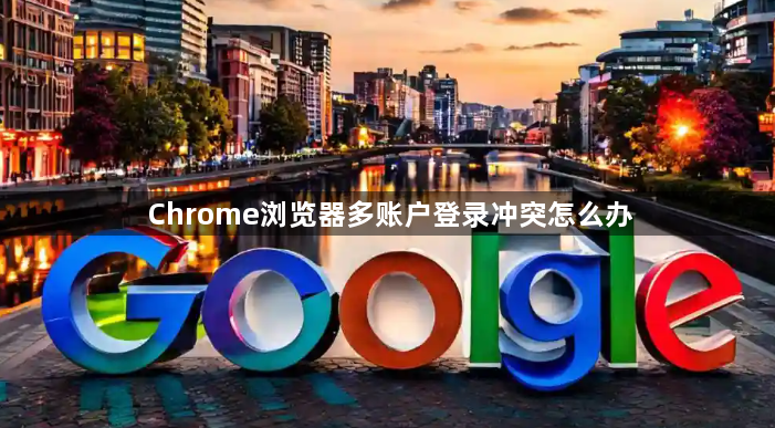 Chrome浏览器多账户登录冲突怎么办1