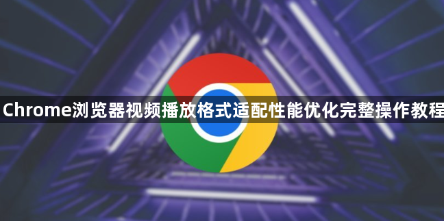 Chrome浏览器视频播放格式适配性能优化完整操作教程1