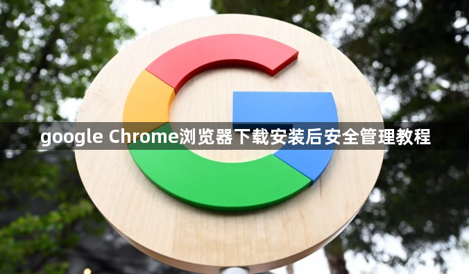 google Chrome浏览器下载安装后安全管理教程1