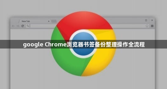 google Chrome浏览器书签备份整理操作全流程1