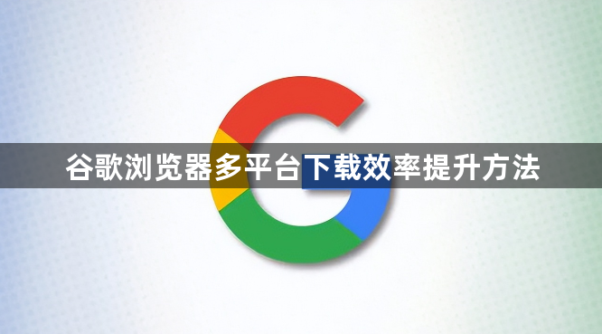 谷歌浏览器多平台下载效率提升方法1