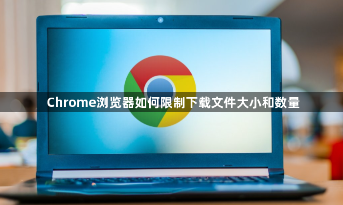 Chrome浏览器如何限制下载文件大小和数量1