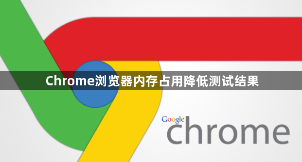 Chrome浏览器内存占用降低测试结果1