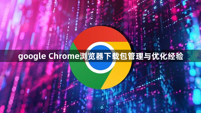 google Chrome浏览器下载包管理与优化经验1